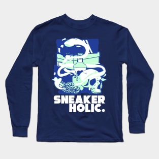 Sneaker Holic Blue Mint Long Sleeve T-Shirt